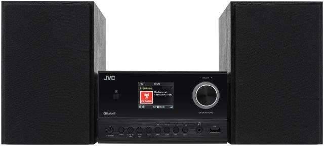 Hifi system JVC UX-E225B 30 W RMS Bluetooth 5.3 CD USB FM System