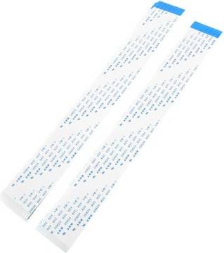 Uxcell B Type 5pcs 50 Pins Forward Direction Ffc Ribbon