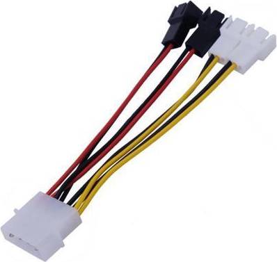 4Pin Molex To 3Pin Fan Power Cable
