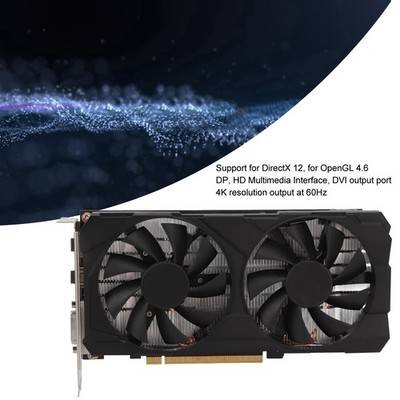 1660super Gaming Graphics Card Dual Fans