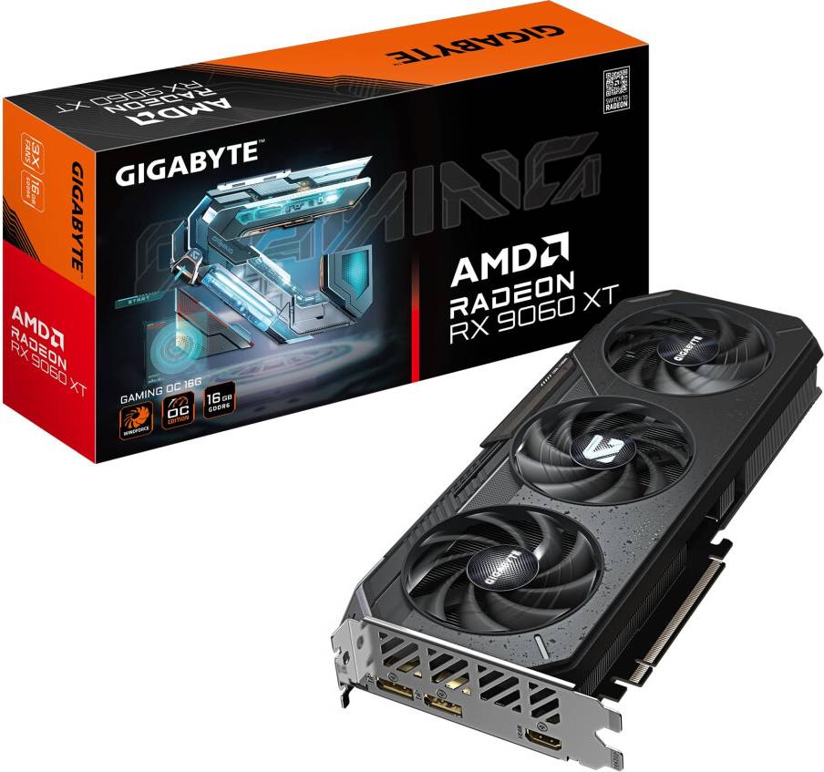 Gigabyte Radeon RX 9060 XT Gaming Graphics Card