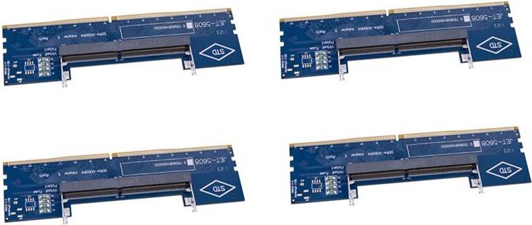 4PCS DDR4 Memory RAM Adapter RAM To PC Desktop Test Card