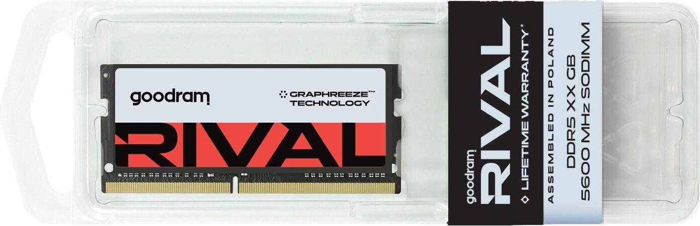 32gb sodimm ddr5 GOODRAM Memory DDR5 Rival SODIMM 32GB Module