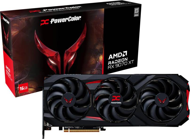 Radeon rx 9070 xt Powercolor Red Devil Amd Radeon Rx 9070 Xt Graphics Card
