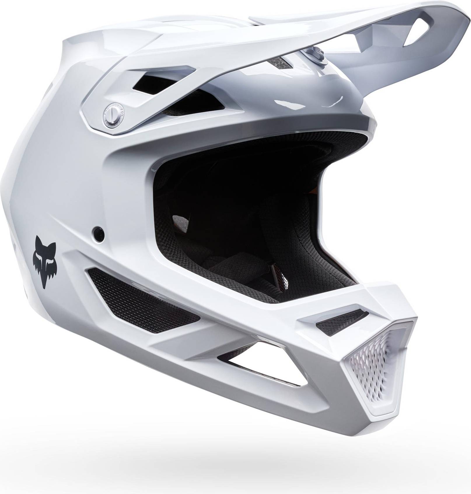 Downhill helmet Fox Racing Yth Rampage White Mips Youth Downhill Helmet