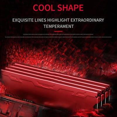 4GB Desktop Memory Module Red DDR4 2666MHz