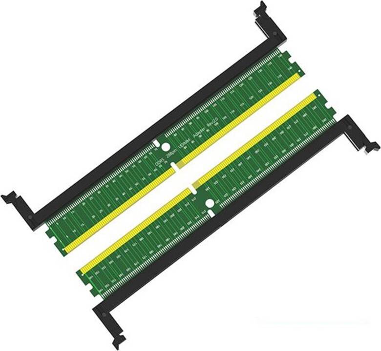 2PCS DDR5 RAM Memory Test Card Adapter