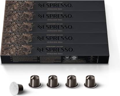 Nespresso Roma Coffee Capsules 50 50pcs