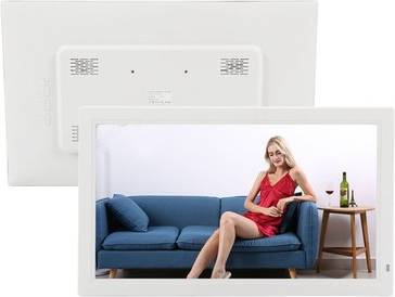White photo frames White Digital Photo Frame 24 Inch