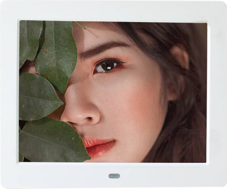 White Digital Picture Frame 8 Inch