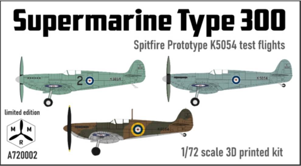 IBG A70002 Spitfire Prototype K5054 Model Kit