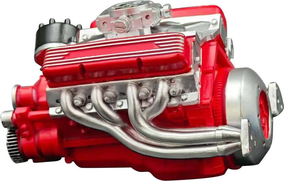 Gasoline OHV V8 Small-Block Engine Model Kit
