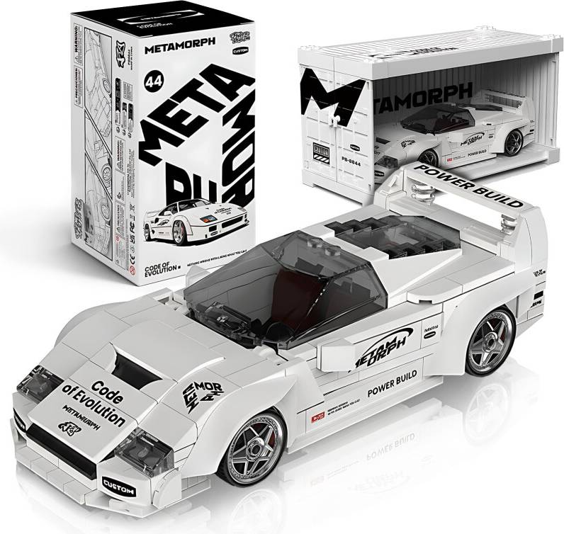 Scale 80s Wedge Supercar Model Kit