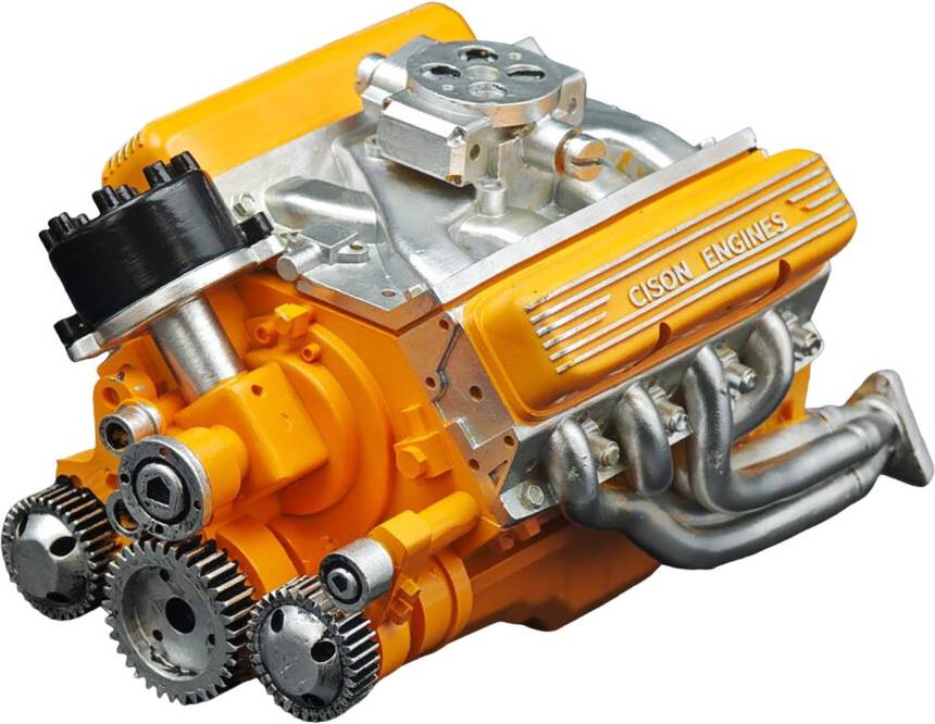 V8 Model Engine Kit