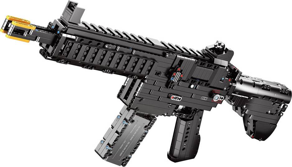 Assault Rifle Model Kit 1178Piece