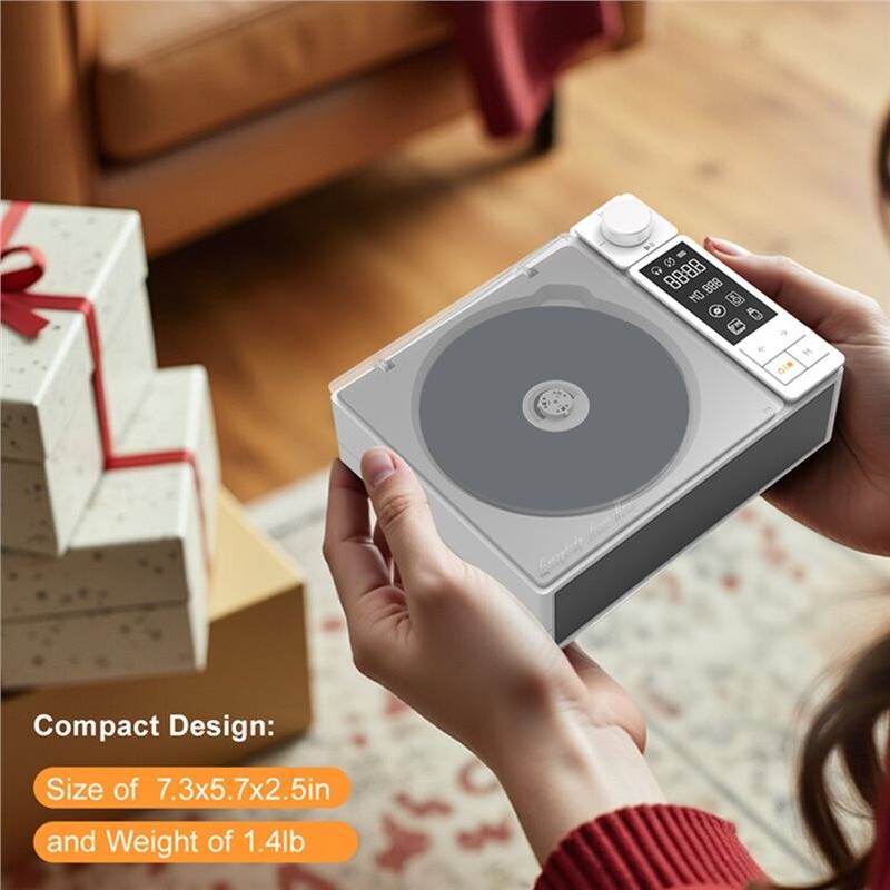 Multifunctional Album CD Player Retro Disc Music Machine