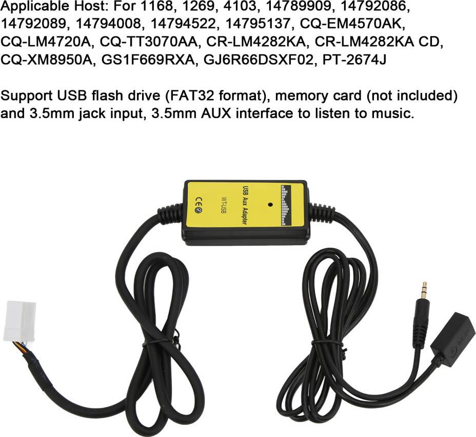 In car cd player Car CD Changer Replacement Adapter