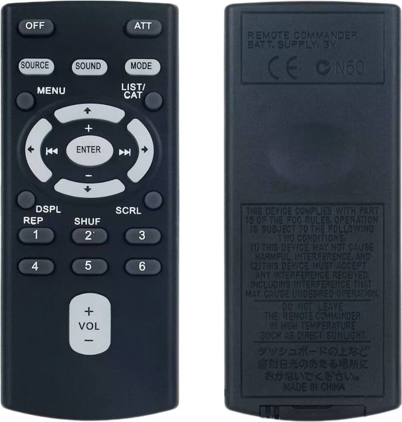 Car cd players Sony Car Compact Disc Player Remote Control