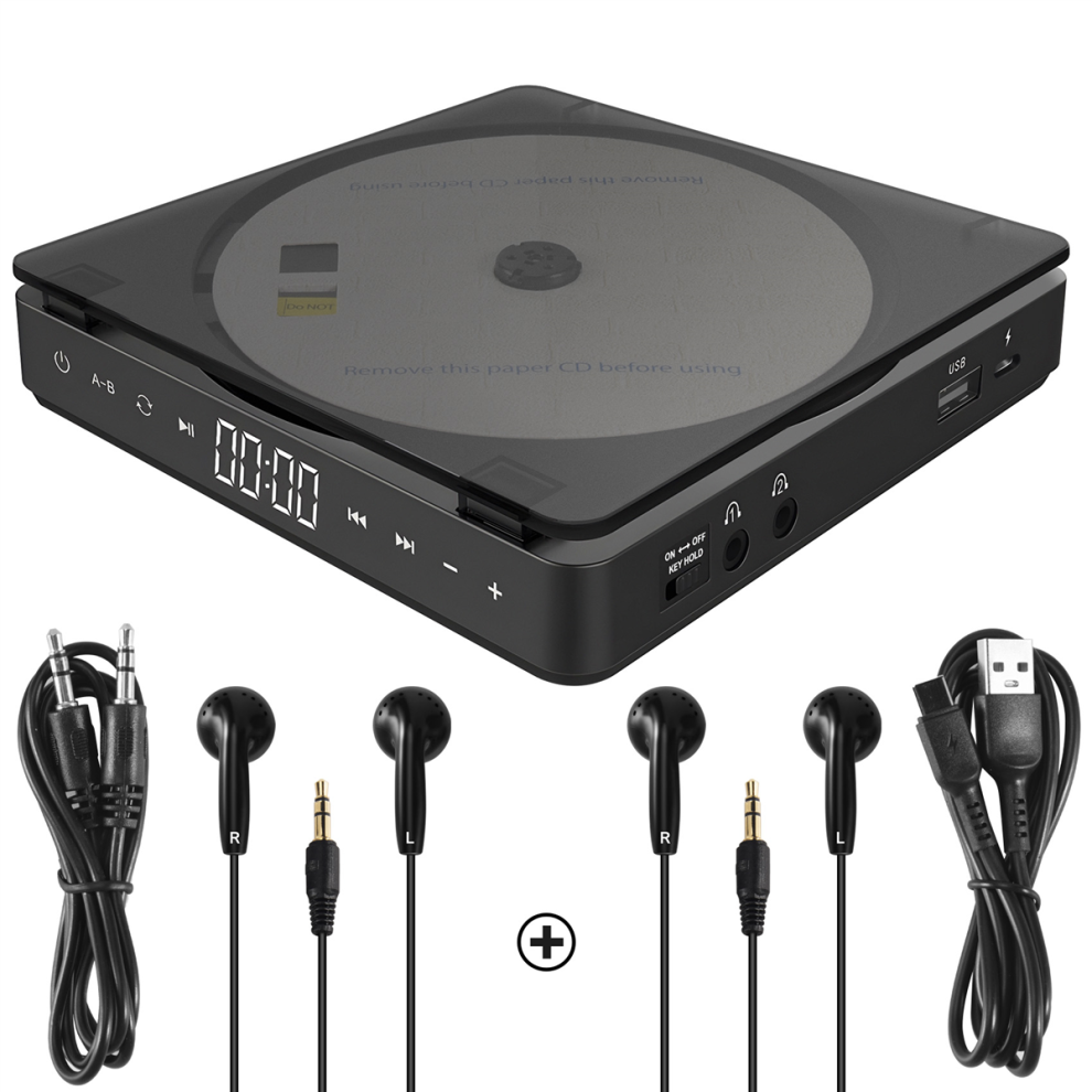 Compact Sports CD Touch Button Player