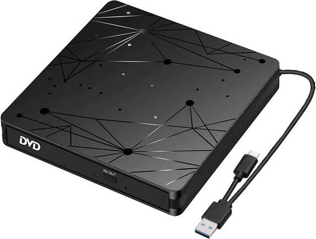 USB External CD DVD Drive Tray Loading