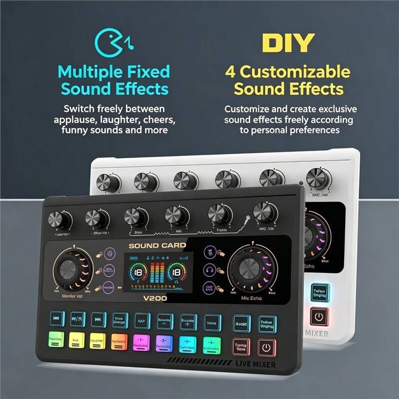 Digital Live Streaming Sound Card