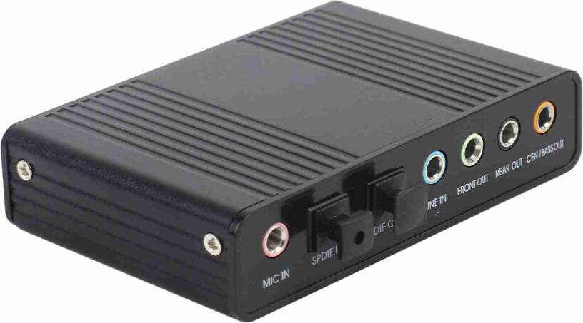 USB External 6-Channel Audio Card