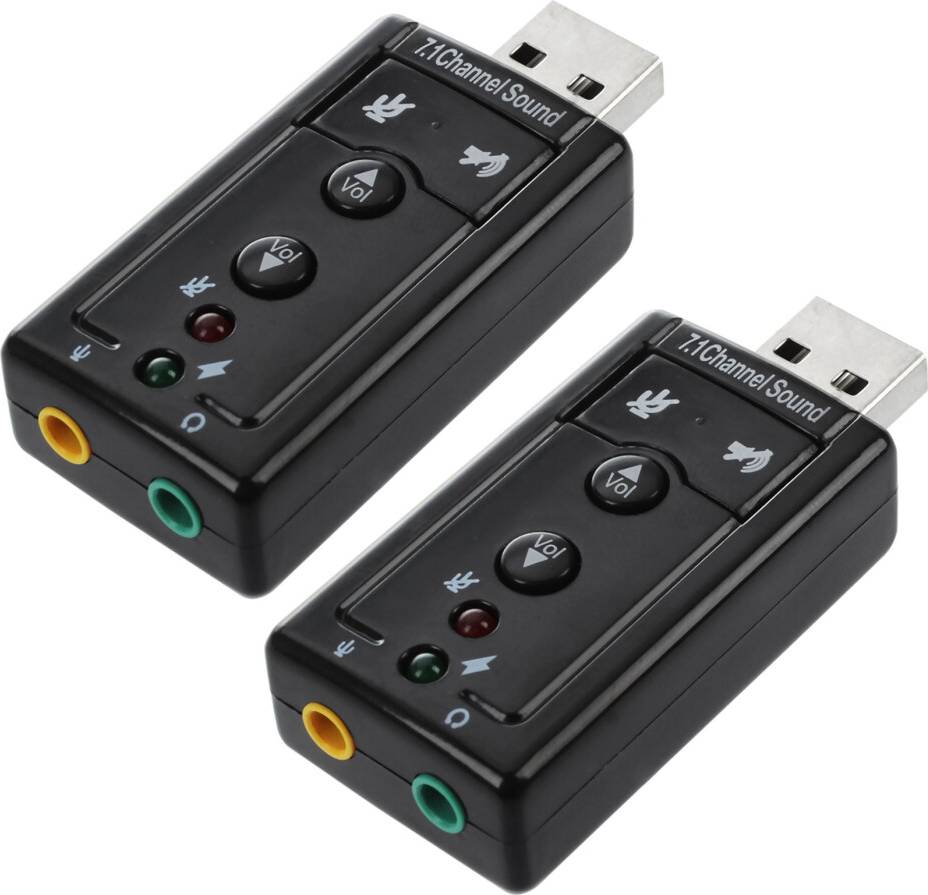 Usb external sound card Typecat 2X 7.1 Channel USB External Sound Card Adapter