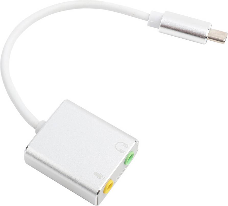 Stereo Audio Adapter USB External Sound Card