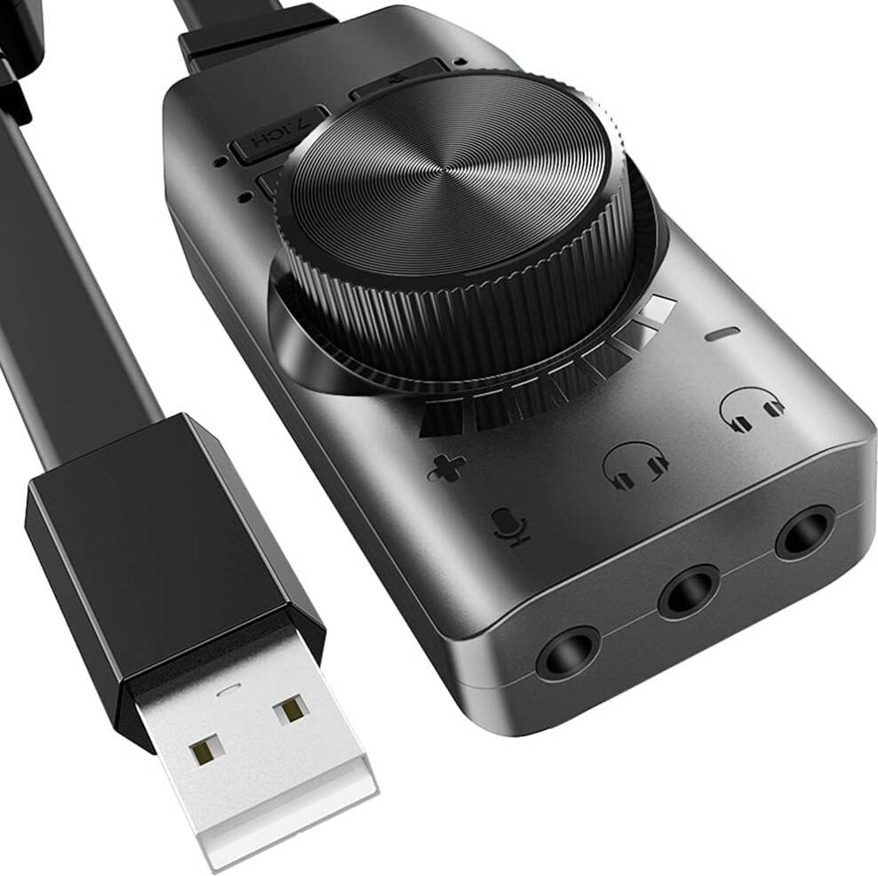 External Stereo Sound Card USB 2.0