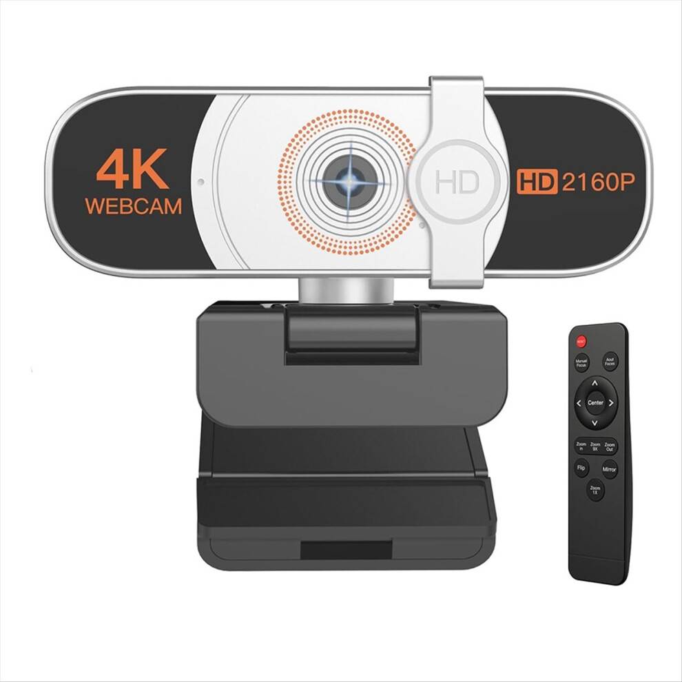 Torribaly 4K Auto Zoom Webcam with Remote Control