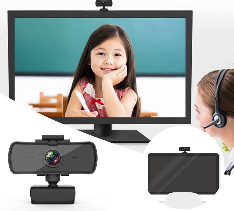 KCavykas HD 2K USB Computer Camera 1080p