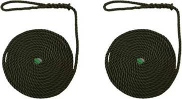 Olive Softline Mooring Ropes 8 Inch