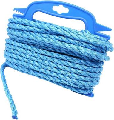 Blue Poly Twisted Strong Rope 8mm Handy Winder