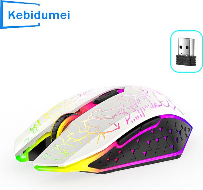 RGB Wireless Bluetooth Computer Mouse 1600DPI