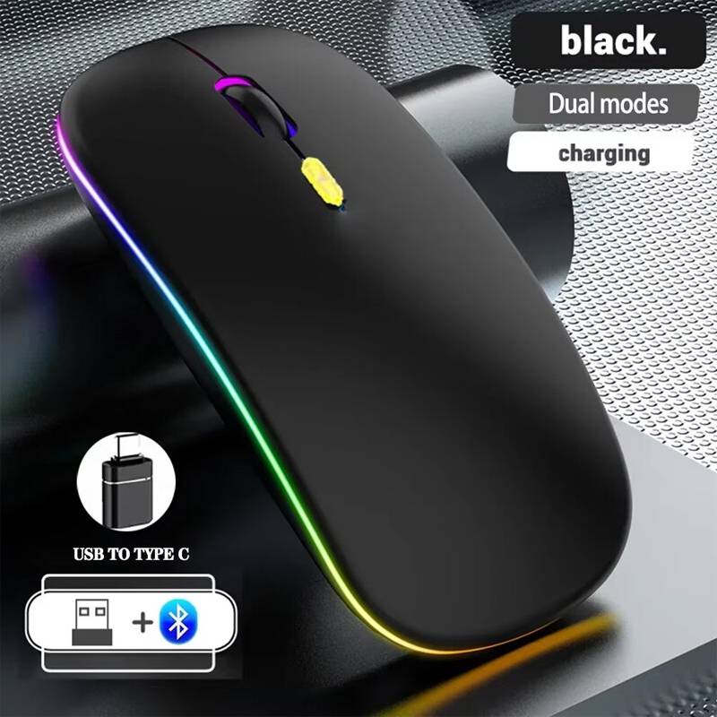 MT760M Wireless Mouse Rechargeable Dual Modes