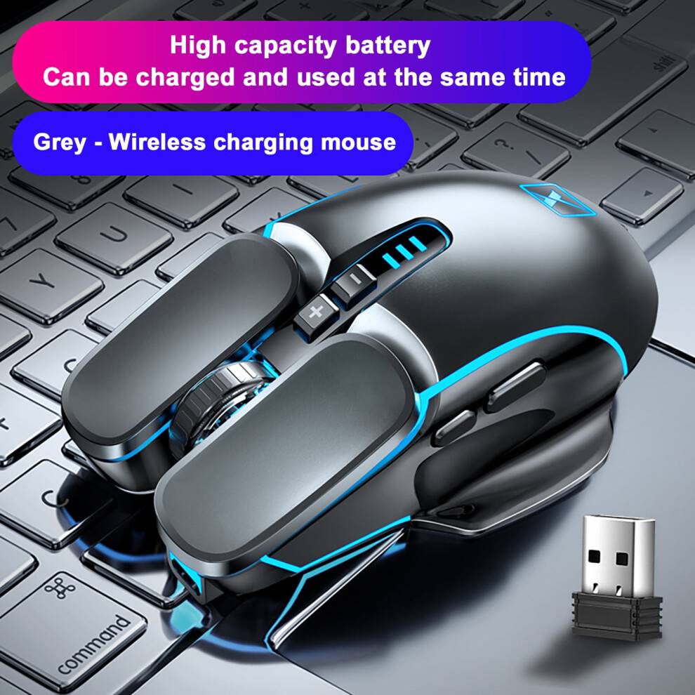 Optical Wireless Mouse 2.4GHz Rechargeable