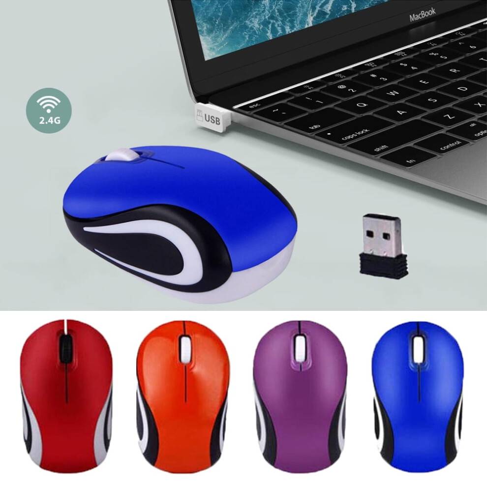 Wireless Mouse 2.4G Silent USB Receiver