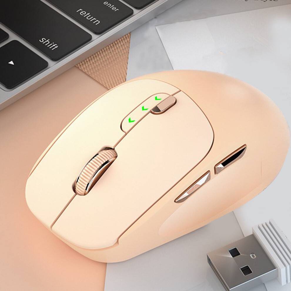 Wireless Bluetooth Quiet Click Rechargeable Mouse