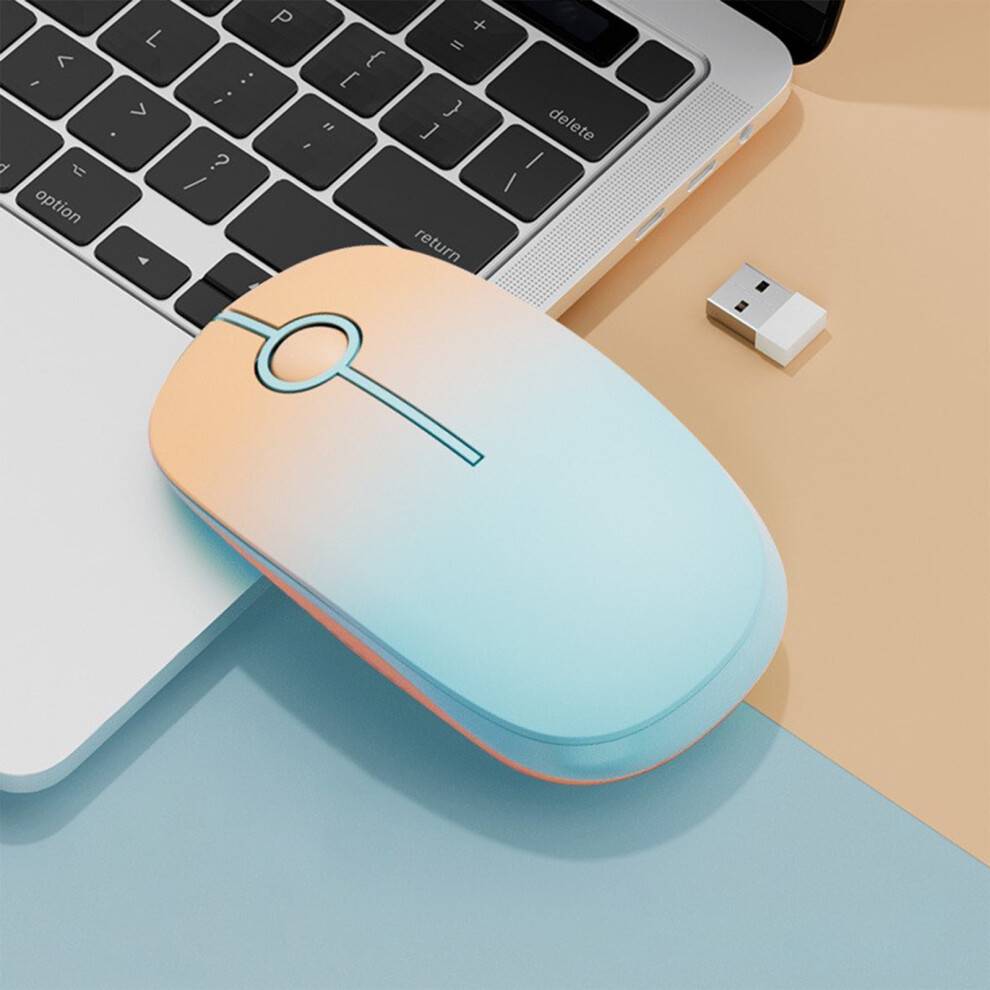 Wireless Mouse Silent Click Grip