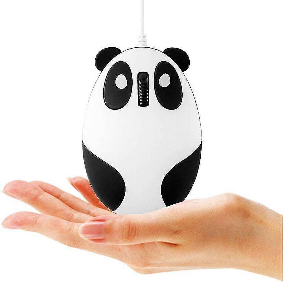 Panda Wired Mini Travel Office Computer Mouse