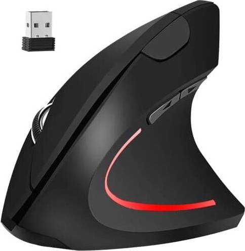 Ergonomic Vertical Wireless Computer Mouse