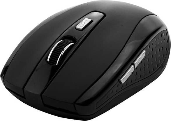 Wireless Optical Black Computer Mouse