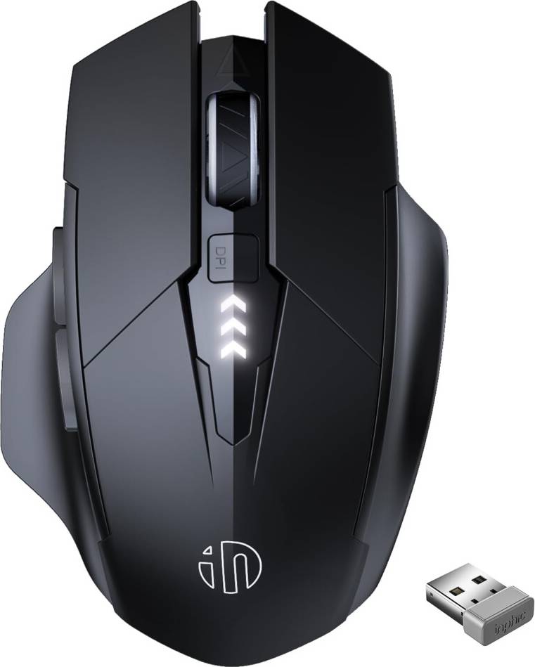 Inphic Wireless Rechargeable Silent Click Mouse