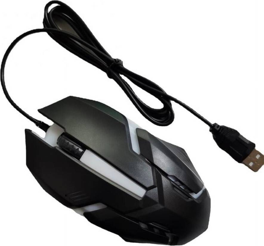 Wired Optical Computer Mouse Black