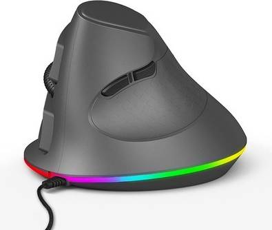 Grey Vertical Mouse 7 Programmable Buttons