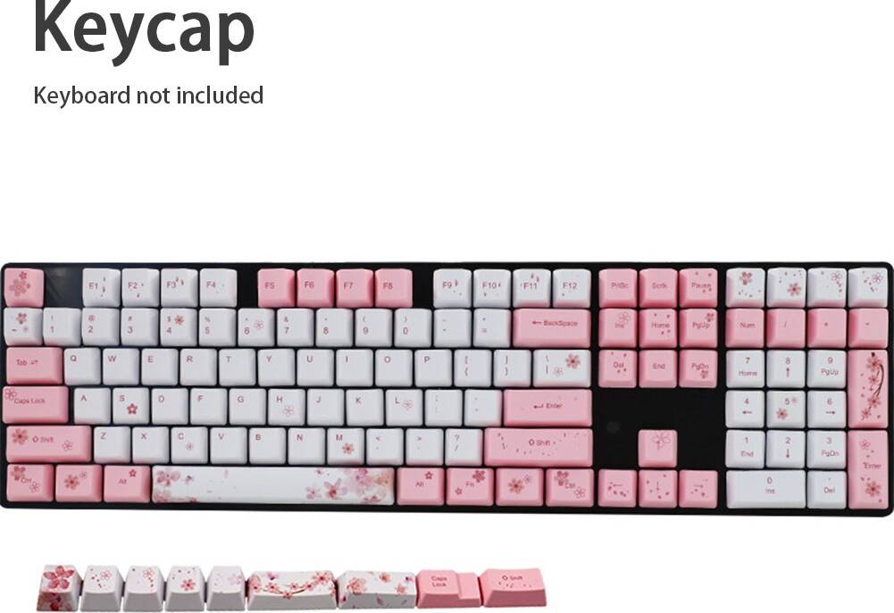 PBT Keycap Set Rosa 113 St