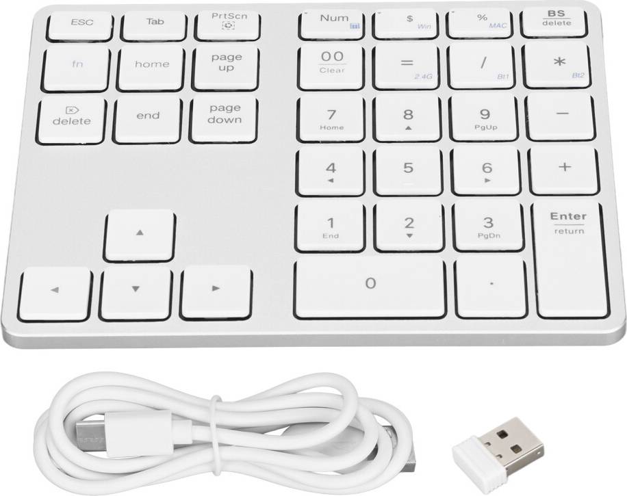 Wireless Bluetooth Extended Numeric Pad