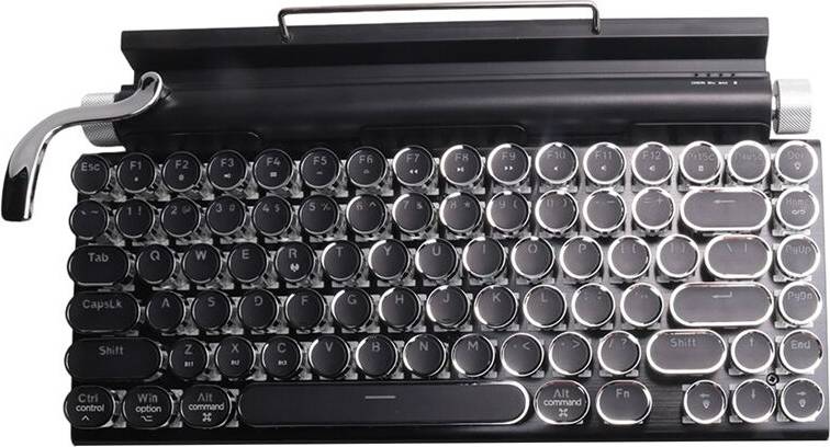 Retro keyboard Typecat Retro Typewriter Wireless USB Mechanical Keyboard