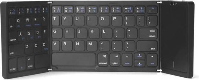 Portable Foldable Bluetooth Keyboard With Touchpad