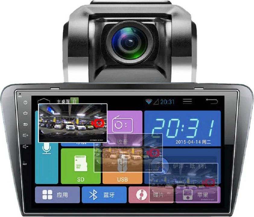 Usb bil USB Bil DVR Dash Cam Android ADAS LDWS FCWS